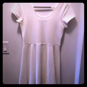 White Skater Dress
